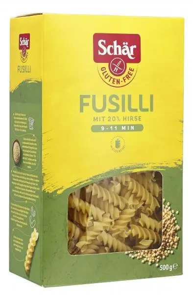 Biscoitos Schär | Fusilli Schär | Biscoitos Schär | Pão Schär | 17,6 onças no total