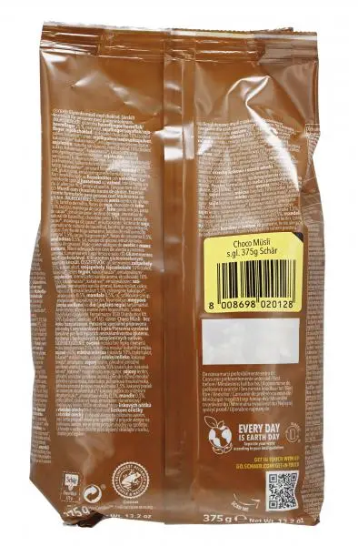 Biscoitos Schär | Muesli Schär Choco | Biscoitos Schär | Pão Schär | 370 g no total - Image 3