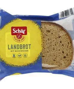 Biscoitos Schär | Pão Campestre Schär com Trigo Sarraceno | Biscoitos Schär | Pão Schär | 9,7 onças no total