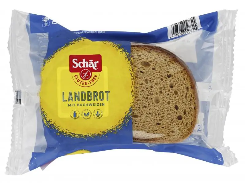 Biscoitos Schär | Pão Campestre Schär com Trigo Sarraceno | Biscoitos Schär | Pão Schär | 9,7 onças no total