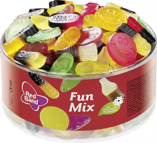 Red Band Candy | Red Band Fun Mix | Red Band Sweets | Red Band Gummies | 22,9 Ounce Total