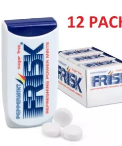 Frisk Mints | Mints Peppermint | 12 PACK | Frisk Candy | 0,2 Ounce Total | Frisk Mints Canada