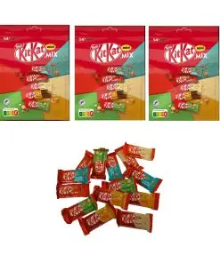 Kit Kat Assortment | Kit Kat Variety | 3 Bags of Kit Kat Mini Candy Bar | 21 Oz Total