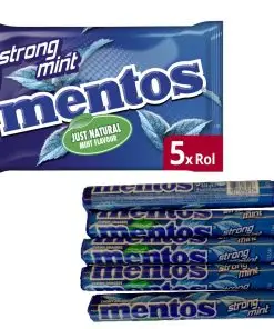 Mentos Chewy Mints | Mentos Strong Mints 5-Pack | Mentos Candy | Mentos Mints