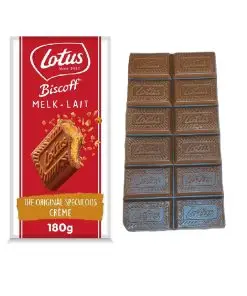 Lotus Biscoff Cookies | Lotus Biscoff Chocolate Bar | 6.34 Oz/180 Gr
