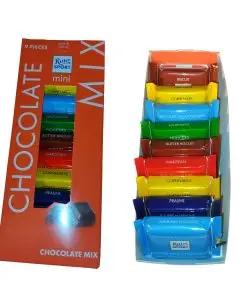 Ritter Sport Schokolade | Ritter Sport Mix aus 9 kleinen Tafeln | 5,29 oz/150 g insgesamt
