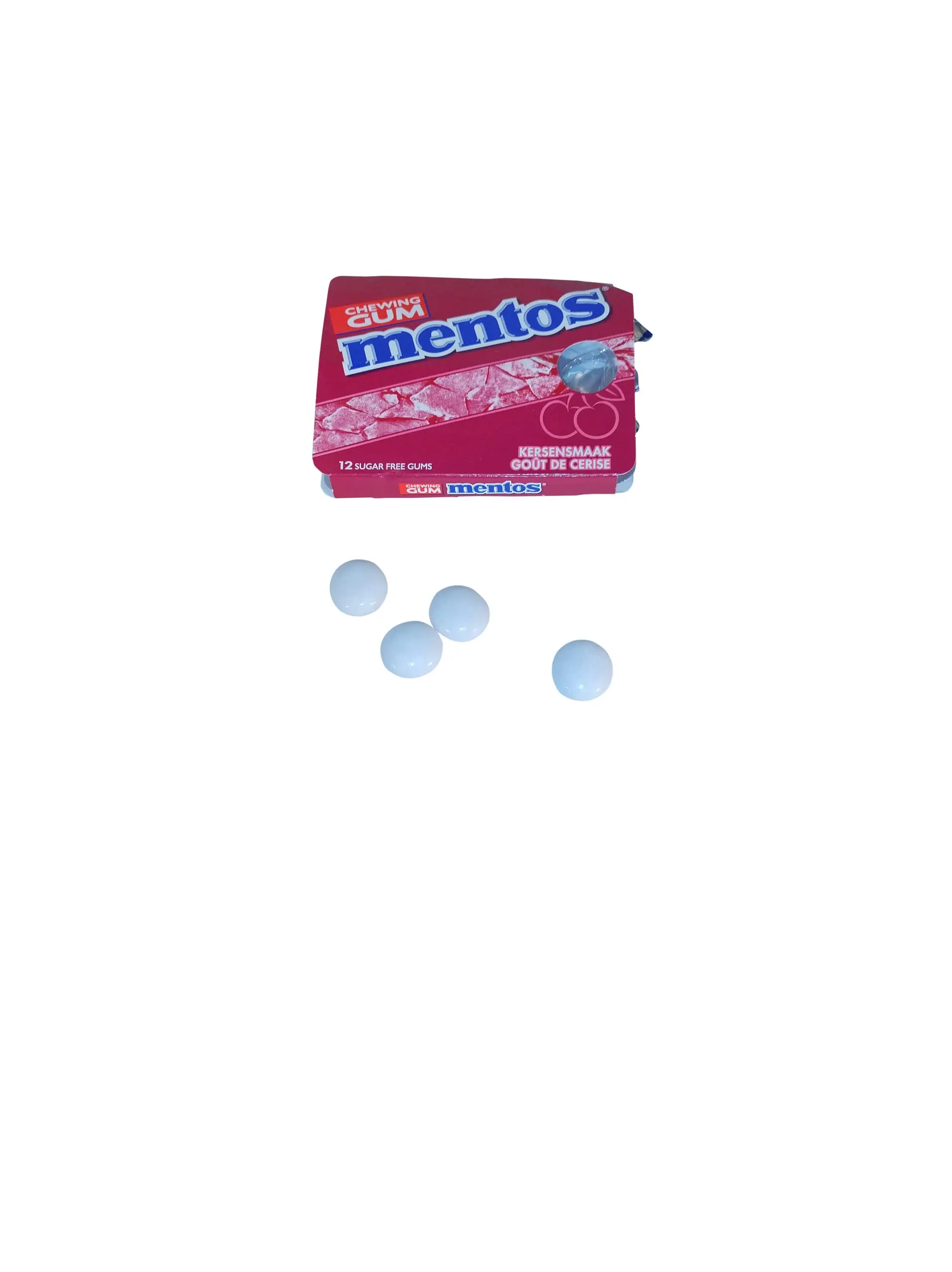 Mentos Kaugummi Großpackung | 12x Mentos Kaugummi Kirschgeschmack – Bild 6