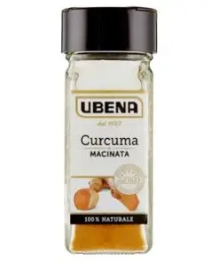 Ubena Gewürze | Ubena Gehackter Kurkuma | Italienische Gewürze und Würzmittel | Italienische Gewürze und Würzmittel aus Italien | 1,4 Unzen insgesamt