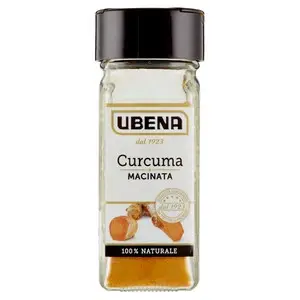 Especias Ubena | Cúrcuma molida Ubena | Especias y condimentos italianos | Especias y condimentos italianos procedentes de Italia | 1,4 onzas en total