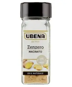 Ubena Gewürze | Ubena Gemahlener Ingwer | Italienische Gewürze und Würzmittel | Italienische Gewürze und Würzmittel aus Italien | 0,8 Unzen insgesamt