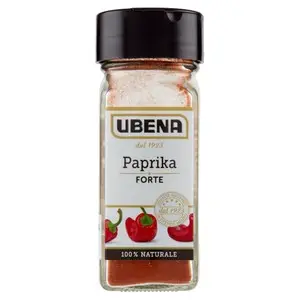 Especiarias Ubena | Paprika Forte Ubena | Especiarias e temperos italianos | Especiarias e temperos italianos da Itália | 1 onça no total