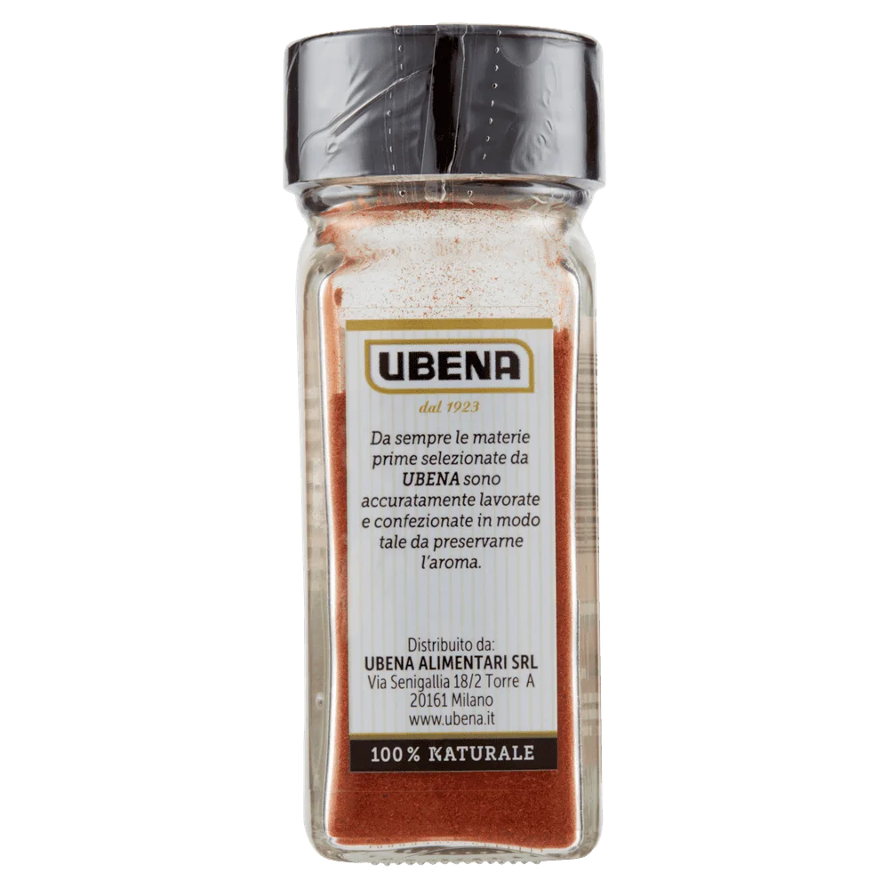Especiarias Ubena | Paprika Forte Ubena | Especiarias e temperos italianos | Especiarias e temperos italianos da Itália | 1 onça no total - Image 3