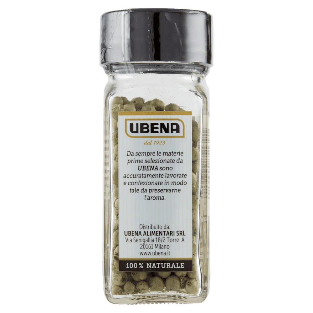 Especiarias Ubena | Pimenta Verde em Grãos Ubena | Especiarias e Temperos Italianos | Especiarias e Temperos Italianos da Itália | 0,5 Onças no Total - Image 3