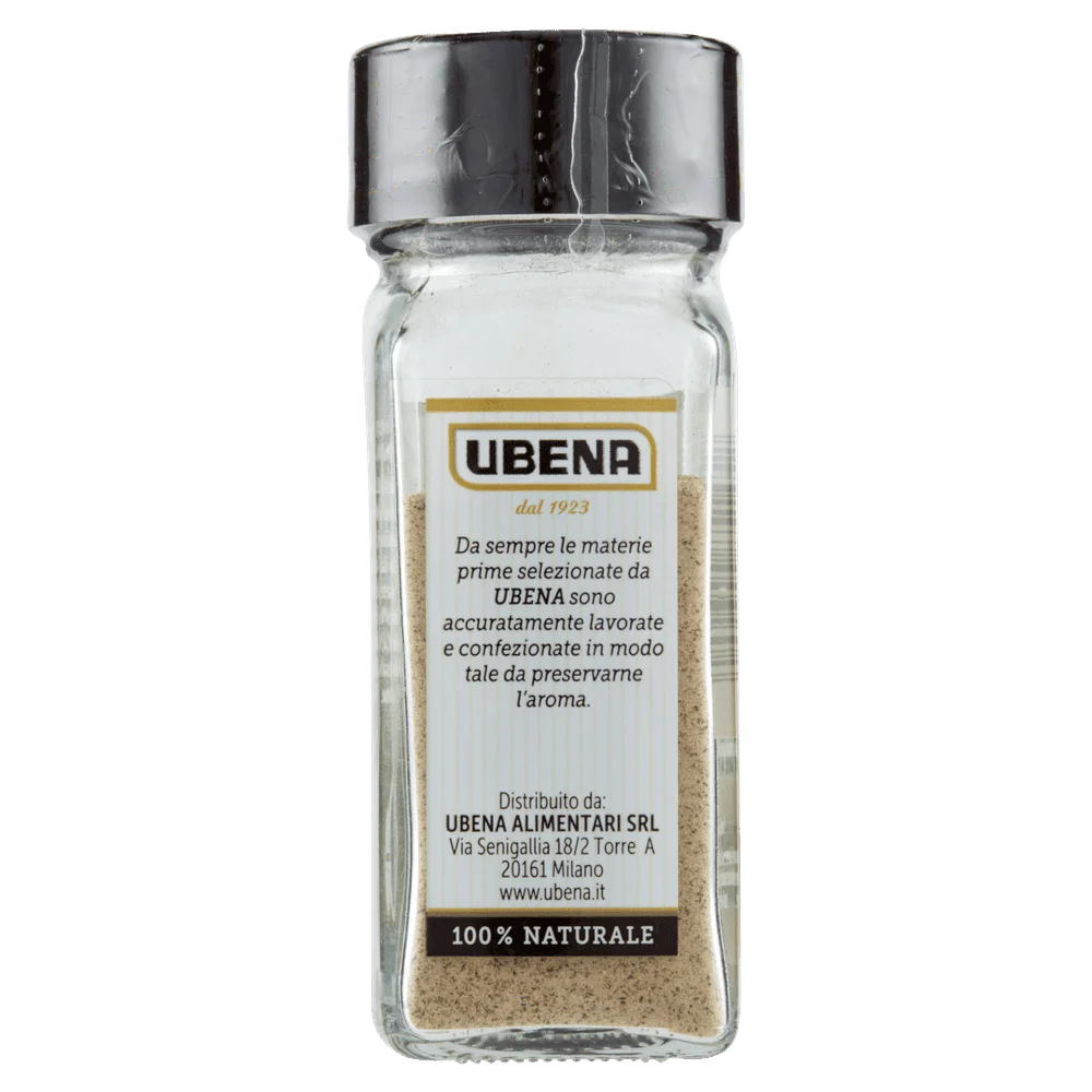 Especiarias Ubena | Pimenta branca moída Ubena | Especiarias e temperos italianos | Especiarias e temperos italianos da Itália | 1,4 onças no total - Image 3