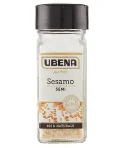 Ubena Gewürze | Semi-Ubena Sesam | Italienische Gewürze und Würzmittel | Italienische Gewürze und Würzmittel aus Italien | 1,4 Unzen insgesamt