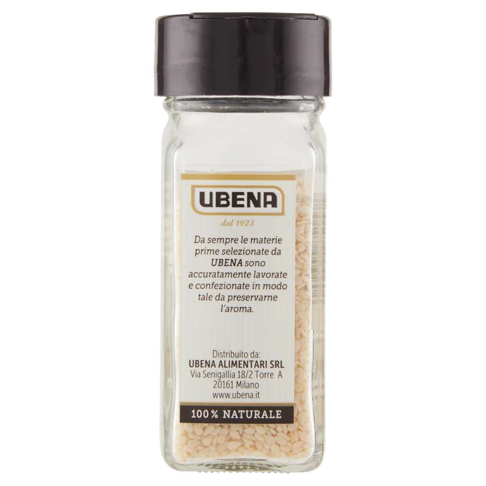 Especias Ubena | Semi - Ubena Sesame | Especias y condimentos italianos | Especias y condimentos italianos de Italia | 1,4 onzas en total - Imagen 3