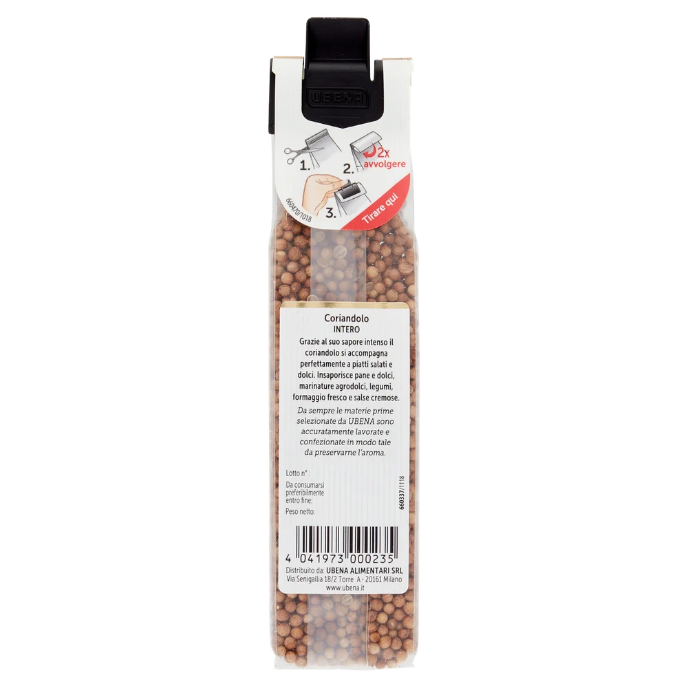 Ubena Spices | Full Coriander Ubena | Italian Spices And Seasonings | Italian Spices And Seasonings From Italy | 0,5 Ounce Total - Image 2