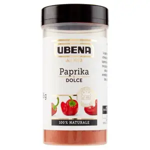 Especiarias Ubena | Páprica Doce Ubena | Especiarias e temperos italianos | Especiarias e temperos italianos da Itália | 2,9 onças no total