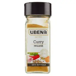 Especiarias Ubena | Caril Inglês Ubena | Especiarias e temperos italianos | Especiarias e temperos italianos da Itália | 1,2 onças no total