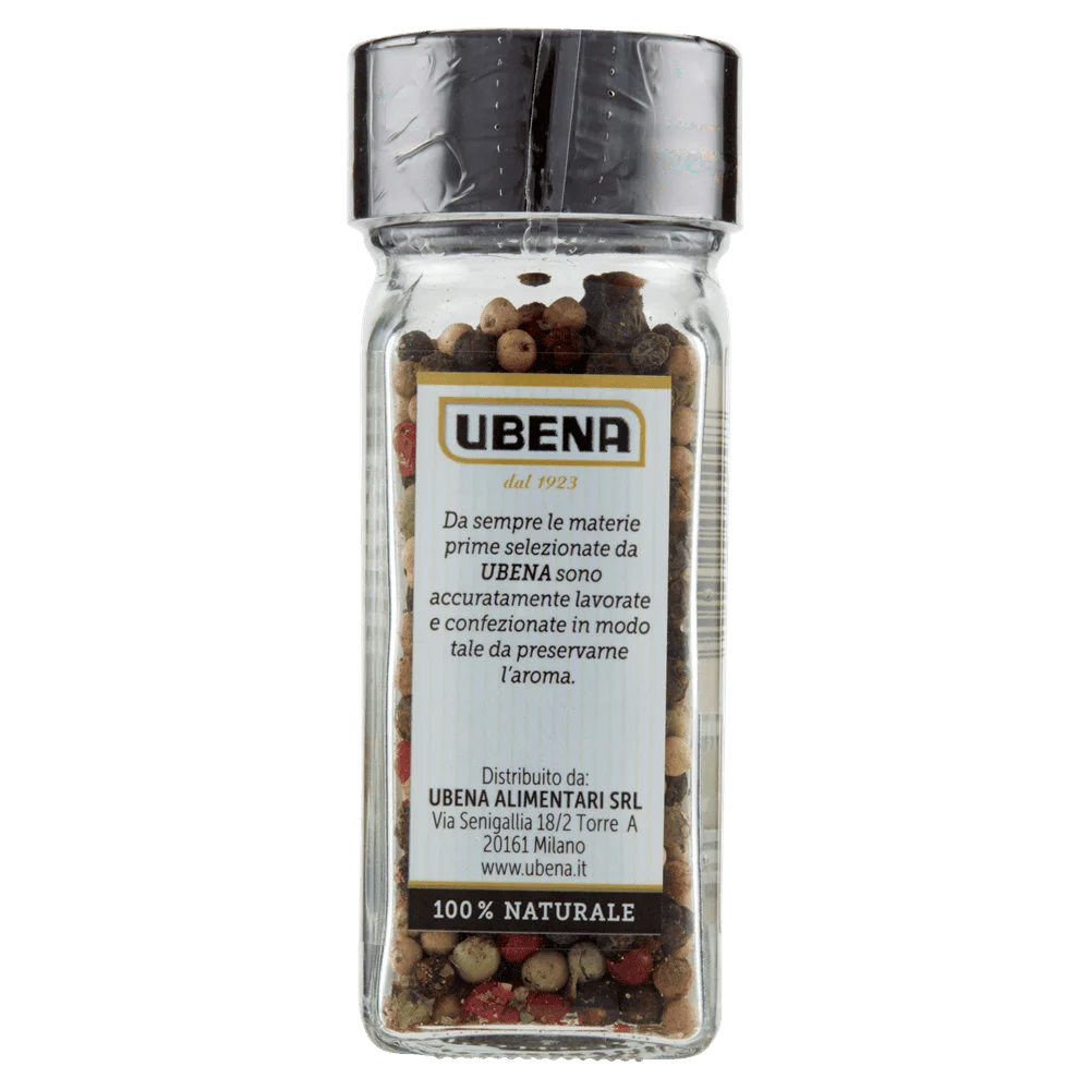 Especiarias Ubena | Pimenta mista em bagas Ubena | Especiarias e temperos italianos | Especiarias e temperos italianos da Itália | 1,4 onças no total - Image 3