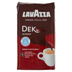 Lavazza Coffee | Caffe 'Decaf Intense Macinato Lavazza | Lavazza Espresso | Coffee Lavazza | 8,8 Ounce Total