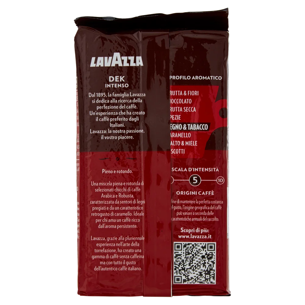 Lavazza Coffee | Caffe 'Decaf Intense Macinato Lavazza | Lavazza Espresso | Coffee Lavazza | 8,8 Ounce Total - Image 3
