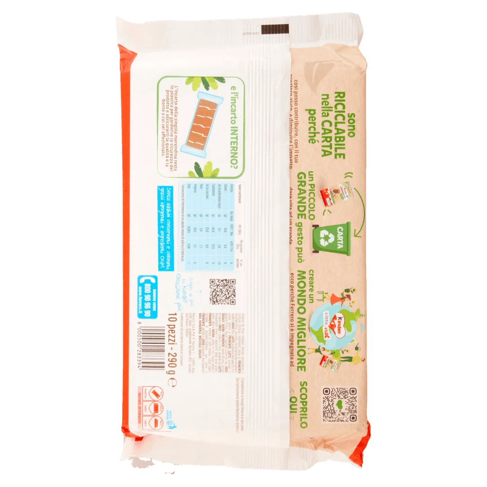 Chocolate Kinder | Desayuno Kinder | Kinder | Chocolate Kinder | 10,2 onzas en total - Imagen 3