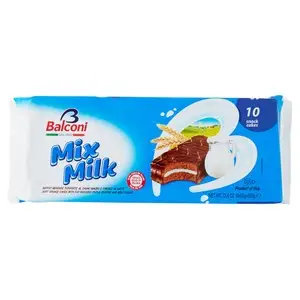 Balconi Snack Cakes | Merendina Mix Milk Balconi | Balconi Wafers | Balconi Cakes | 12,3 Ounce Total