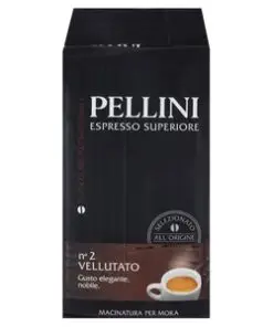 Pellini Coffee | Caffè Pellini Velvety Mocca | Pellini Espresso | Pellini Caffe | 8,8 Ounce Total