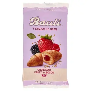 Bauli Kekse | Croissant Good 7Cereali And Seeds Berries Bauli | Bauli Cookies | Biscotti Bauli | 9,5 Unzen insgesamt