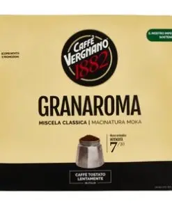 Vergnano Coffee | Caffè Grand Aroma Vergnano | Caffe Vergnano | Italian Coffee | 17,6 Ounce Total