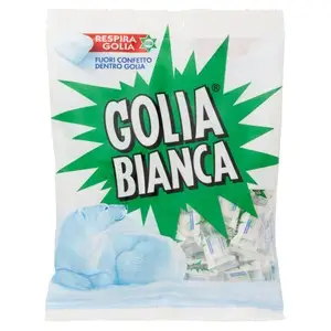 Golia Candy | White Candy In Envelope | Golia Italian Candy | Golia Sweets | 5,6 Ounce Total