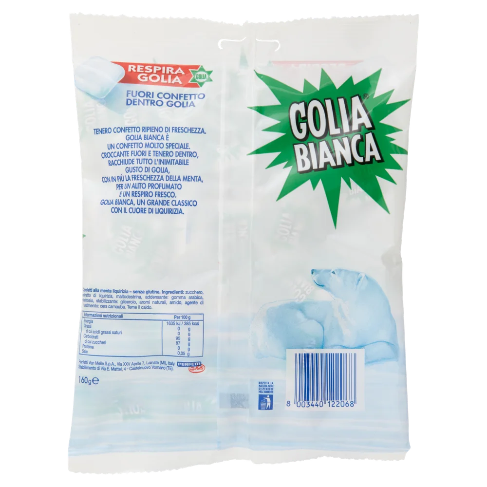 Golia Candy | White Candy In Envelope | Golia Italian Candy | Golia Sweets | 5,6 Ounce Total - Image 3