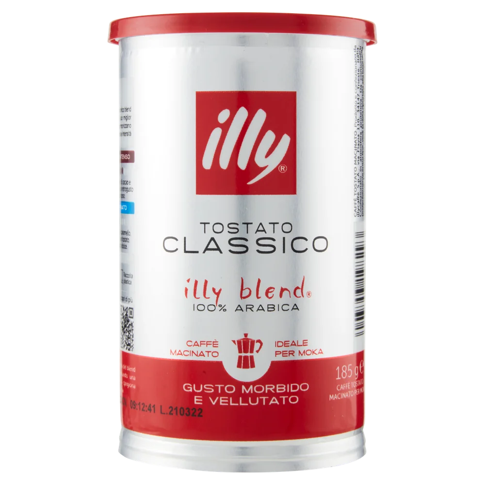Illy Coffee | 100% Arabian Coffee Classic Toasted Ground For Mocca Illy | Illy Espresso | Illy Italian Coffee | 6,5 Ounce Total - Image 3