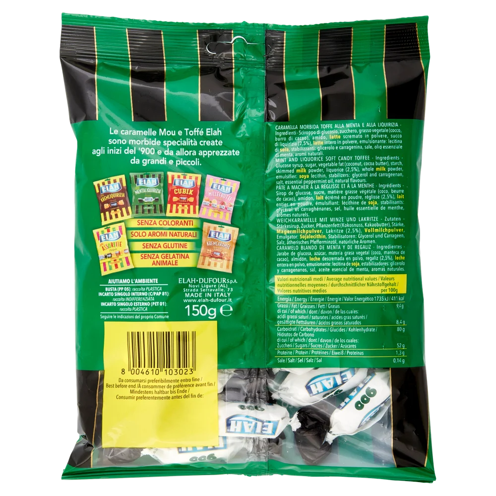 Elah Candies | Elah Mint & Licorice | Elah Caramelle | Italian Candy | 5,2 Ounce Total - Image 3