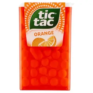 Tic Tac Mints | Tic Tac Orange Ferrero | Tic Tac Candy | Tic Tac Sweets | 0,6 Ounce Total