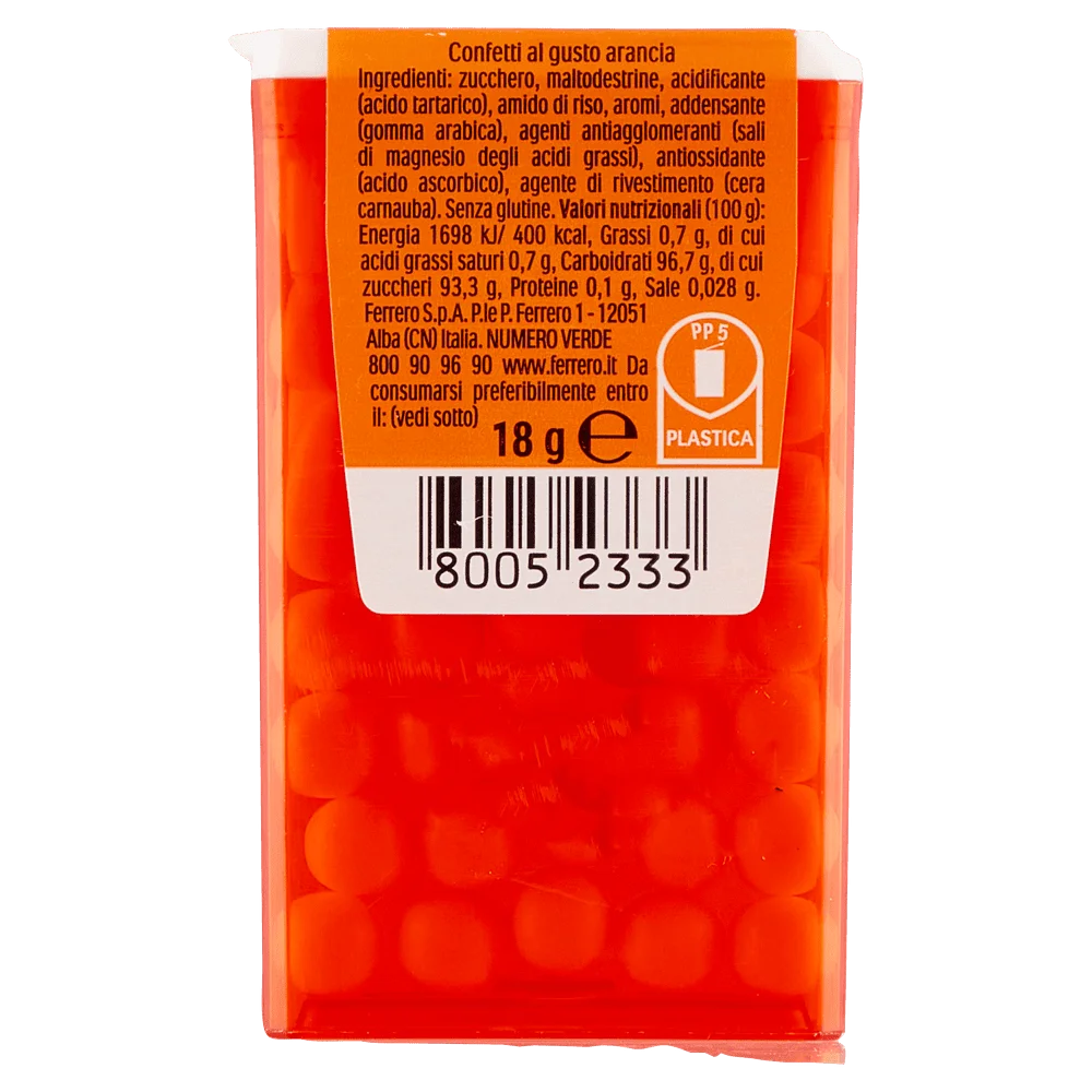 Tic Tac Mints | Tic Tac Orange Ferrero | Tic Tac Candy | Tic Tac Sweets | 0,6 Ounce Total - Image 3