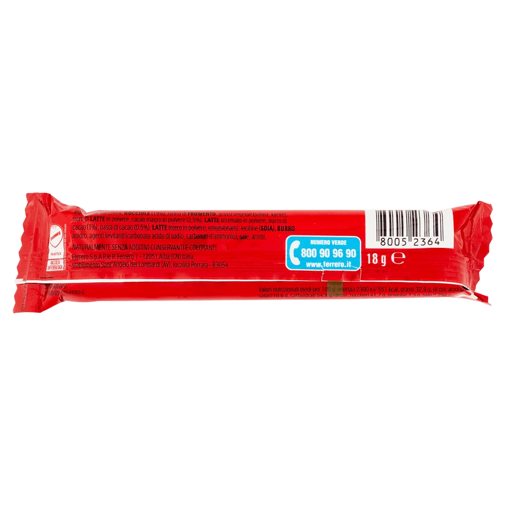 Ferrero Chocolate | Ferrero Hazelnut Tronky | Ferrero Italian Chocolate | Ferrero Italy | 0,6 Ounce Total - Image 3