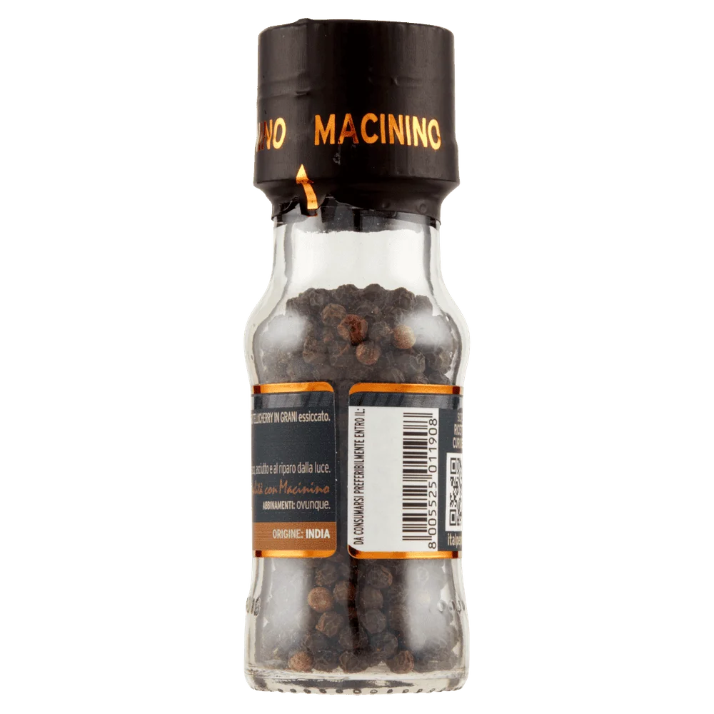 Especiarias Italpepe | Grãos de pimenta Tellicherry Italpepe | Especiarias e temperos italianos | Especiarias e temperos italianos da Itália | 1 onça no total - Image 3