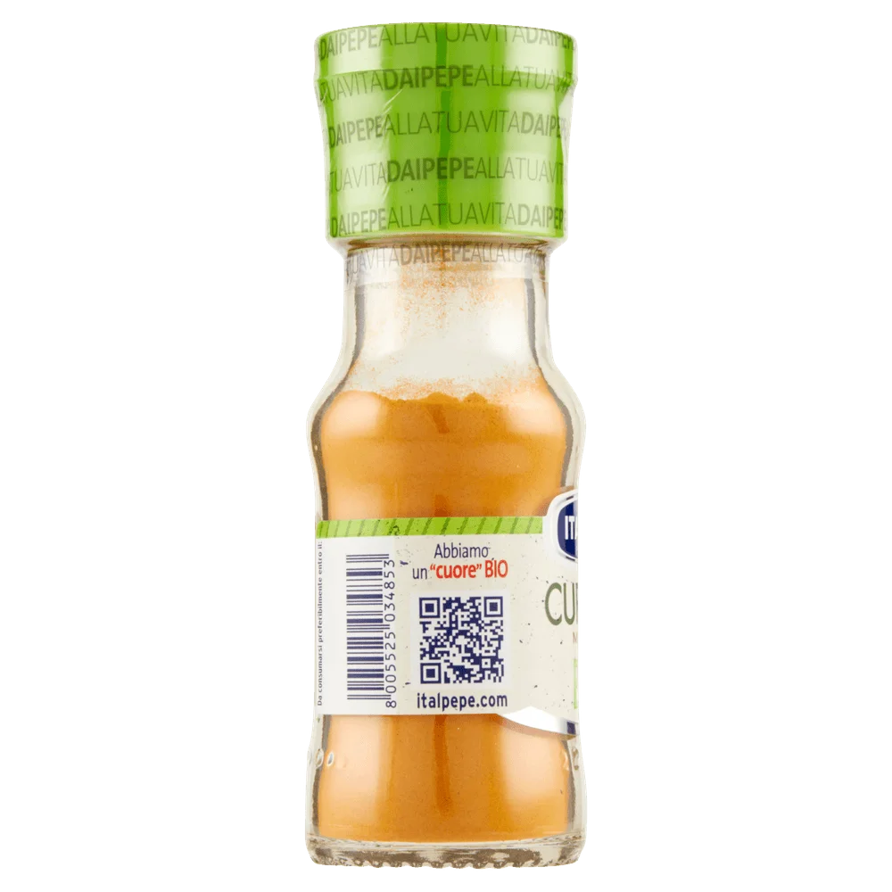 Italpepe Spices | Curcuma Bio Italpepe | Italian Spices And Seasonings | Italian Spices And Seasonings From Italy | 1 Ounce Total - Image 2