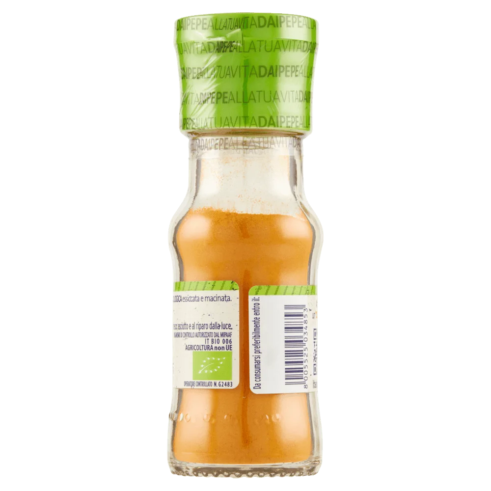 Italpepe Spices | Curcuma Bio Italpepe | Italian Spices And Seasonings | Italian Spices And Seasonings From Italy | 1 Ounce Total - Image 3