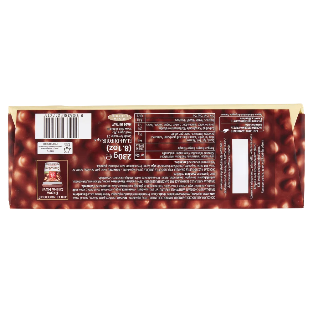 Novi Chocolate | Novi Hazel | Novi Italian Chocolate | Novi Cioccolata | 8,1 Ounce Total - Image 3