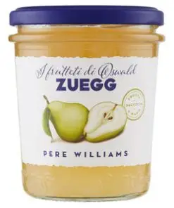 Confiture Zuegg | Confiture de poires Williams Zuegg | Marmelade Zuegg | Zuegg Italia | 11,2 onces au total
