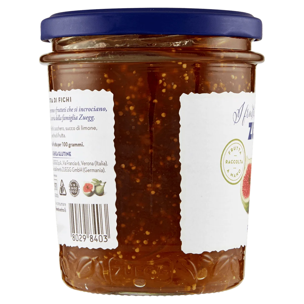 Geléia Zuegg | Geléia Zuegg de figos | Marmelada Zuegg | Zuegg Italia | 11,2 onças no total - Image 2