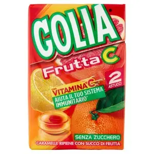Golia Candy | Golia Frutta C | Golia Italian Candy | Golia Sweets | 3,2 Ounce Total