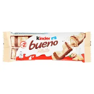 Kinder Chocolate | Kinder Bueno White T1 | Kinder | Chocolate Kinder | 1,3 Ounce Total