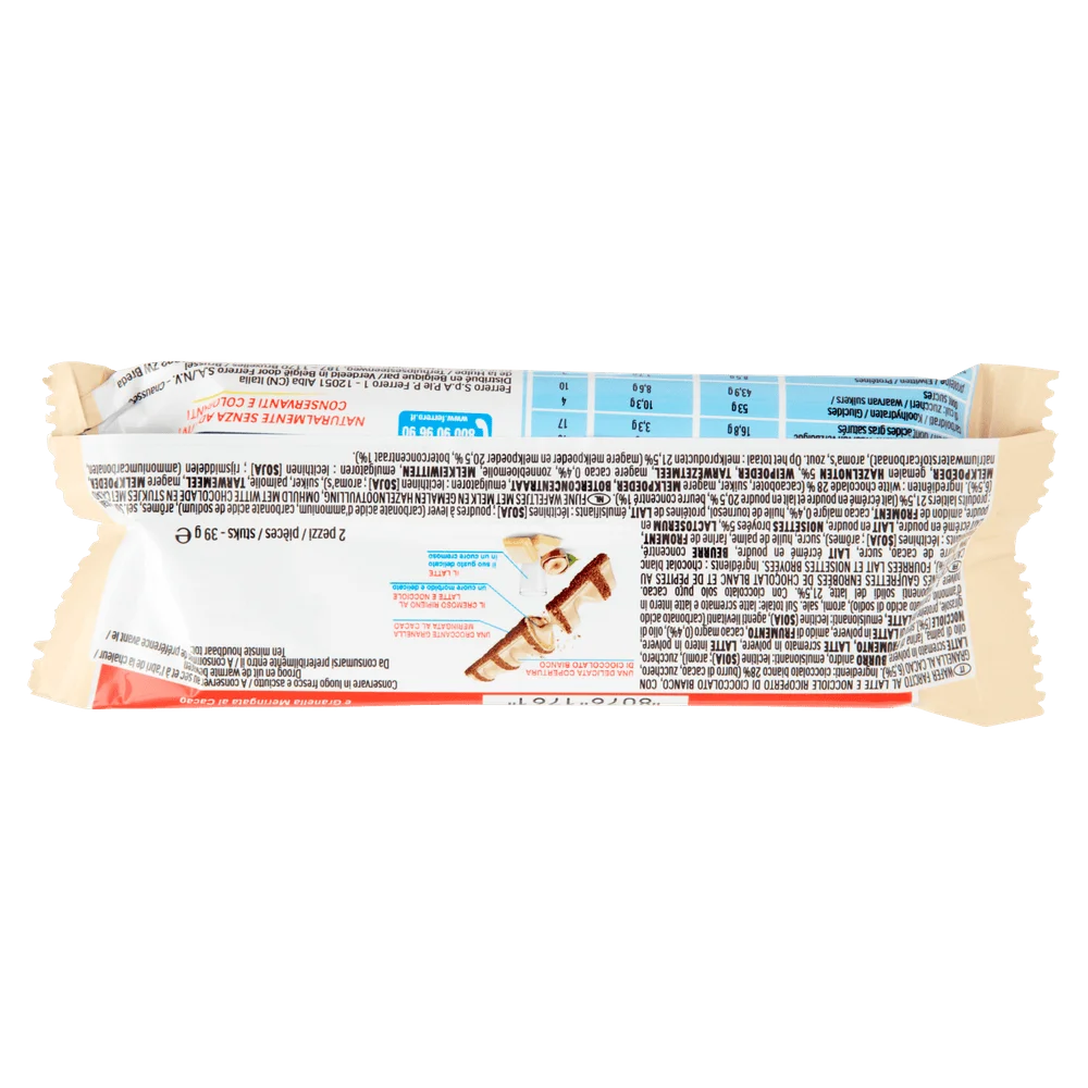 Kinder Chocolate | Kinder Bueno White T1 | Kinder | Chocolate Kinder | 1,3 Ounce Total - Image 3
