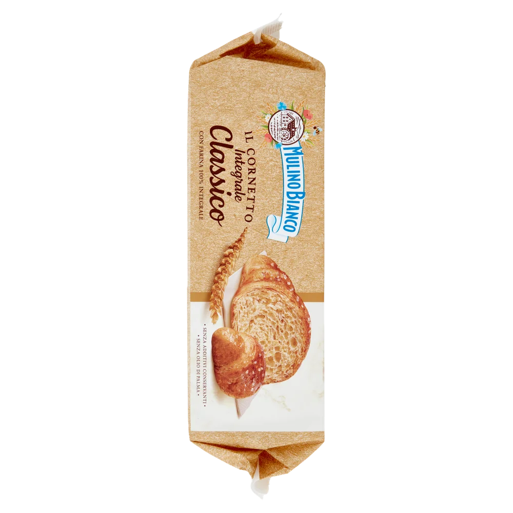 Mulino Bianco Cookies | Merenda Full Croissants 100% Wholemeal Flour Mulino Bianco | Mulino Bianco Crackers | Mulino Bianco Biscotti | 8,4 Ounce Total - Image 2