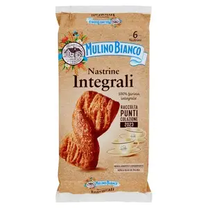 Biscuits Mulino Bianco | Snack 100 % farine complète Mulino Bianco | Crackers Mulino Bianco | Biscotti Mulino Bianco | 8,4 onces au total