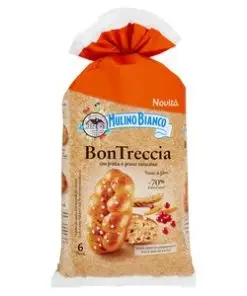 Biscuits Mulino Bianco | Bontreccia Mulino Bianco | Crackers Mulino Bianco | Biscotti Mulino Bianco | 7,9 onces au total
